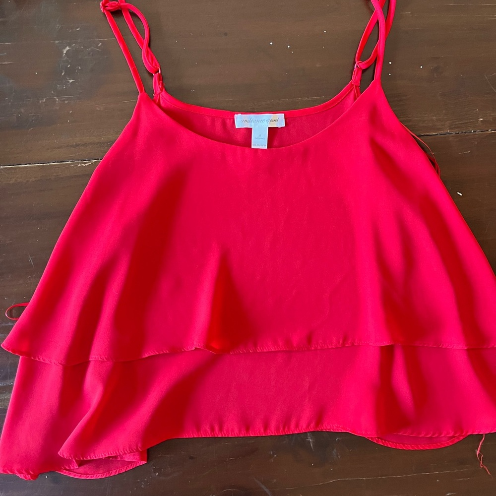Red Women's Top